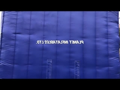 منزلق مائي قابل للنفخ 0.55 مم من مادة PVC مع حوض سباحة