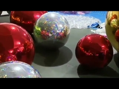 بالون مرآة قابل للنفخ بحجم 1.2 متر × 1.8 متر مع طباعة شعار للإعلان