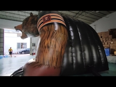 ضخم الهواء القذيفة الهوائية النفقية حلبة كرة القدم مباراة الشعار بداية المدخل