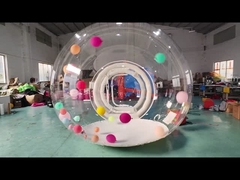 في الهواء الطلق تفجير حزب واضح نفخ فقاعة منزل شفاف بالون منزل قبة خيمة