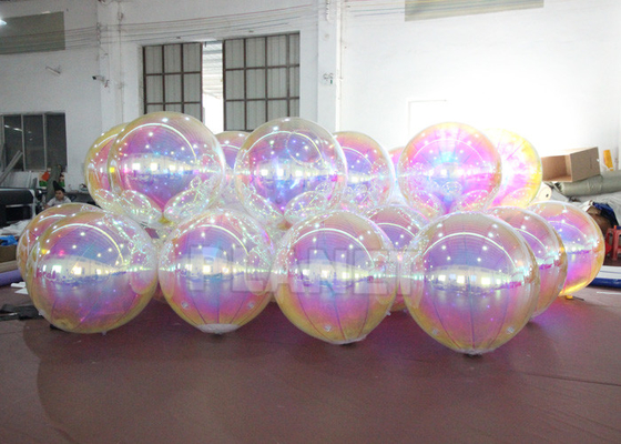 Wedding Decoration PVC Reflective Huge Inflatable Christmas Balls Giant Inflatable Mirror Ball