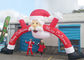 سانتا كلوز عيد الميلاد نفخ الممر 210 د أكسفورد القماش لفي الهواء الطلق الحدث