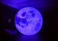 الملونة تغيير كبير نفخ القمر الكرة 3M ديا حسب الطلب